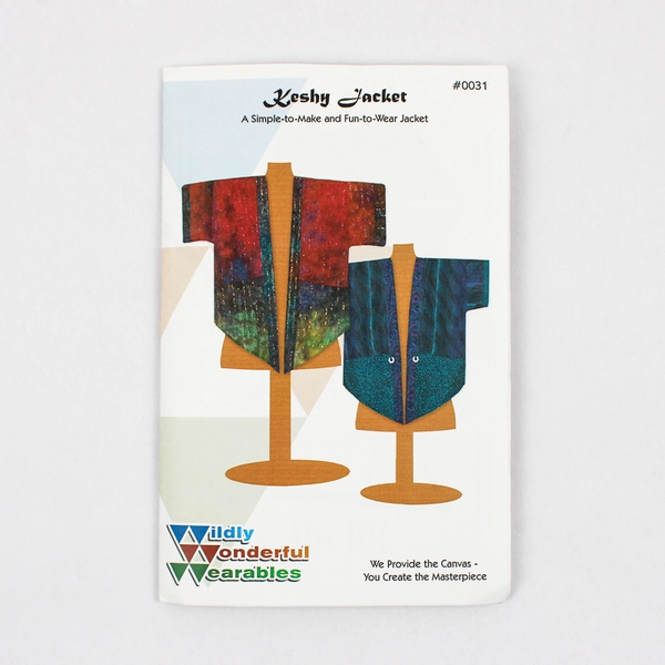 Wildly Wonderful Wearables Sewing Pattern Keshy Jacket #0031