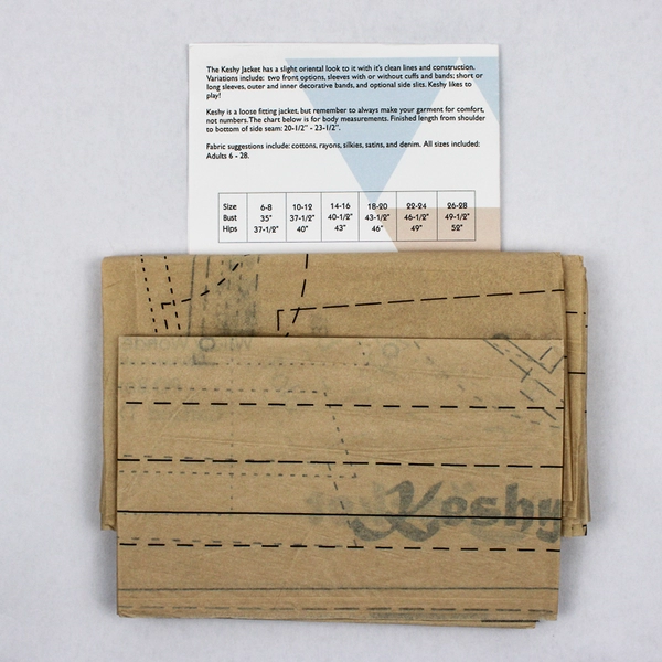 Wildly Wonderful Wearables Sewing Pattern Keshy Jacket #0031