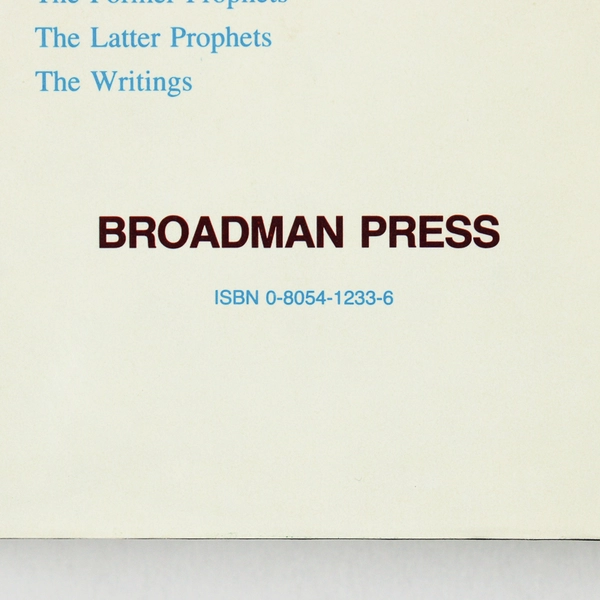 An Introduction to the Old Testament and Its Study by Robert L Cate 1987 HC DJ