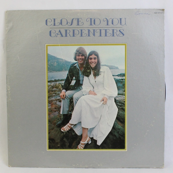 Carpenters LP 33 RPM Close To You 1970 A&M Records 12"