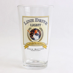 Line Drive Light By Rock Bottom Yorktown American Pint Glass