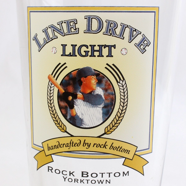 Line Drive Light By Rock Bottom Yorktown American Pint Glass