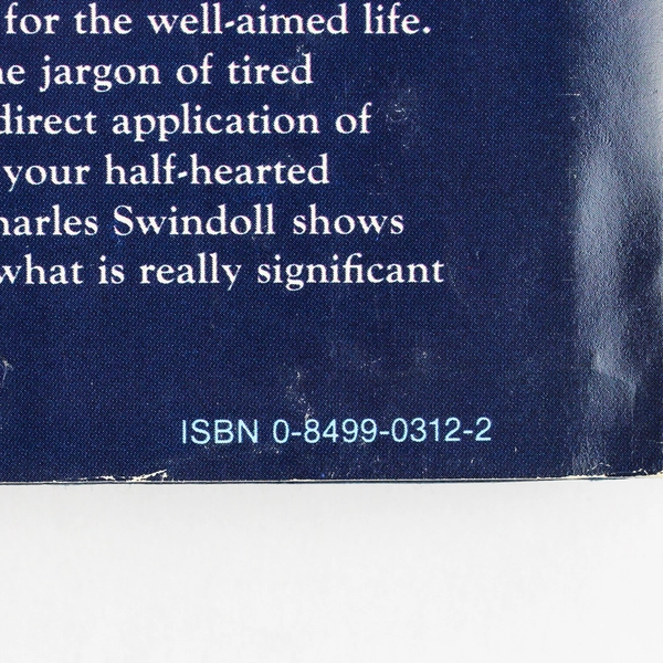 Strengthening Your Grip by Charles R Swindoll 1983 Hardcover Dust Jacket