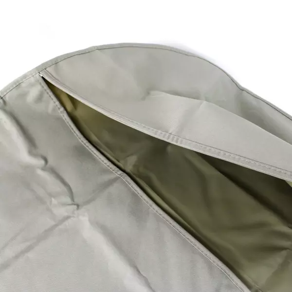 Gray Garment Bag Cover Hanging Cloths Protector Garment Dust Bag 40" x 24"