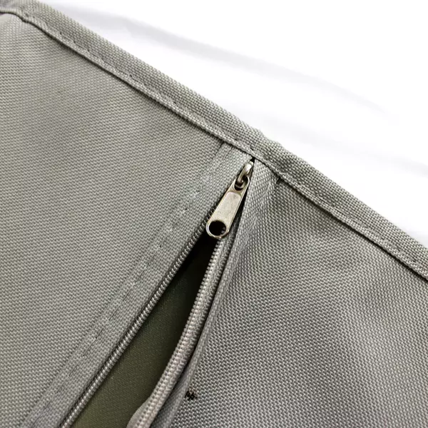 Gray Garment Bag Cover Hanging Cloths Protector Garment Dust Bag 40" x 24"