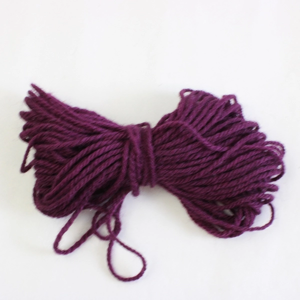 Lot of 7 Rug Crafters Etc. Yarn for DIY Rug Making Orange Brown Purple