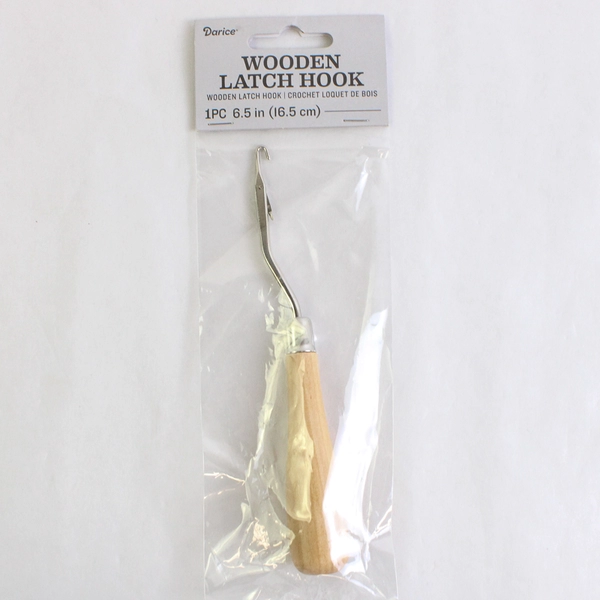 Lot of 2 NIP Darice Wooden Latch Hooks DIY Rug Making Tools