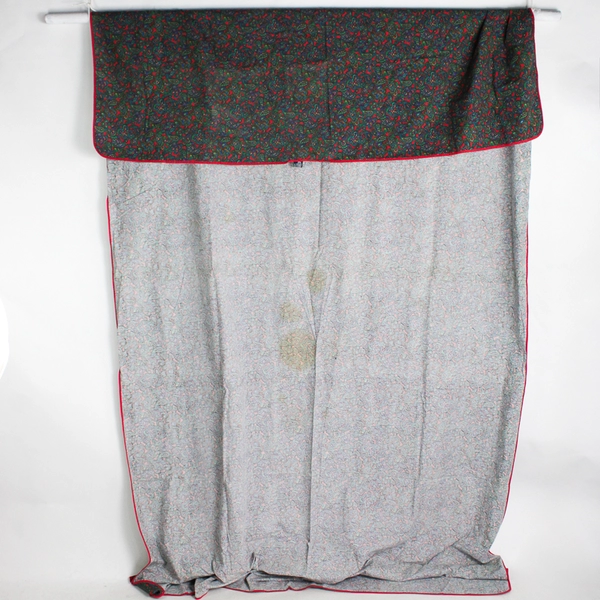 VTG Lands' End Paisley Pattern Rectangular 66" x 120" Tablecloth Plus 1 Napkin