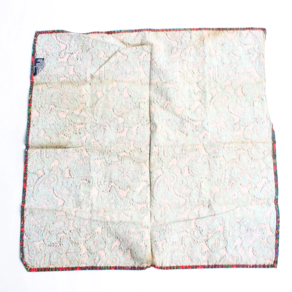 VTG Lands' End Paisley Pattern Rectangular 66" x 120" Tablecloth Plus 1 Napkin