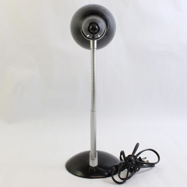 UL Solutions Black Flexible Gooseneck Desk Lamp With Lightbulb