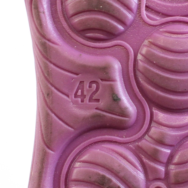 Leozcaa Walking Shoes Orthopedic Slip On Mesh Sneakers Purple Women's 24