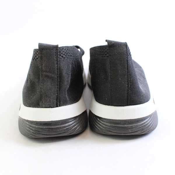 Leozcaa Walking Shoes Orthopedic Slip On Mesh Sneakers Black Women's 42