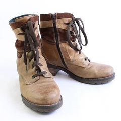 Dromedaris Kara Suede Ankle Boot Chocolate Brown Women's Size 40 US 9.5-10