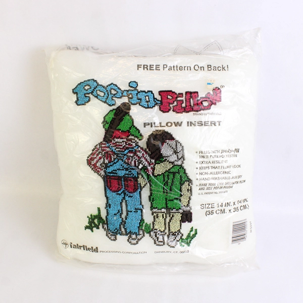 Fairfield 'Pop-in-Pillow' Pillow Insert 100% Polyester Poly-fil 14" x 14"