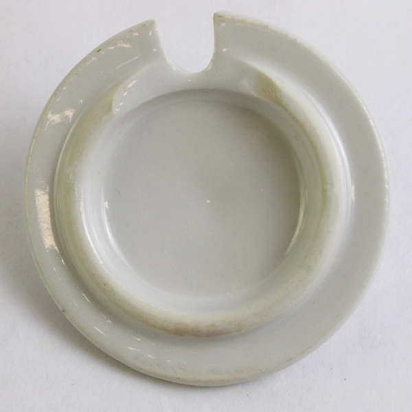 Vintage Tepco Off-White Ceramic Sugar Bowl