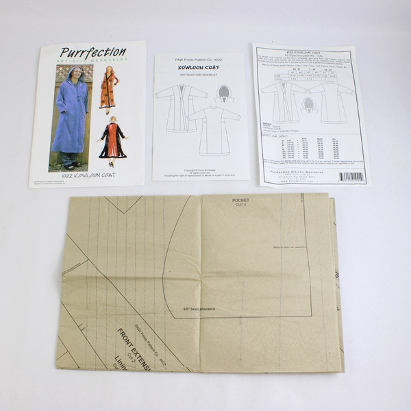 Purrfection Artistic Wearables Miss Coat Pattern 1032 Baltimore XS-5XL Uncut 