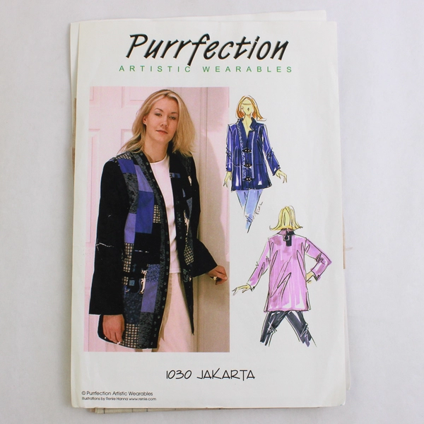 Purrfection Artistic Wearables Pattern 1030 JAKARTA Size XS-5XL Uncut