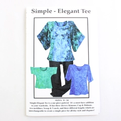 CNT Simple Elegant Tee Top Sewing Pattern Women Size 8 to 24 Uncut