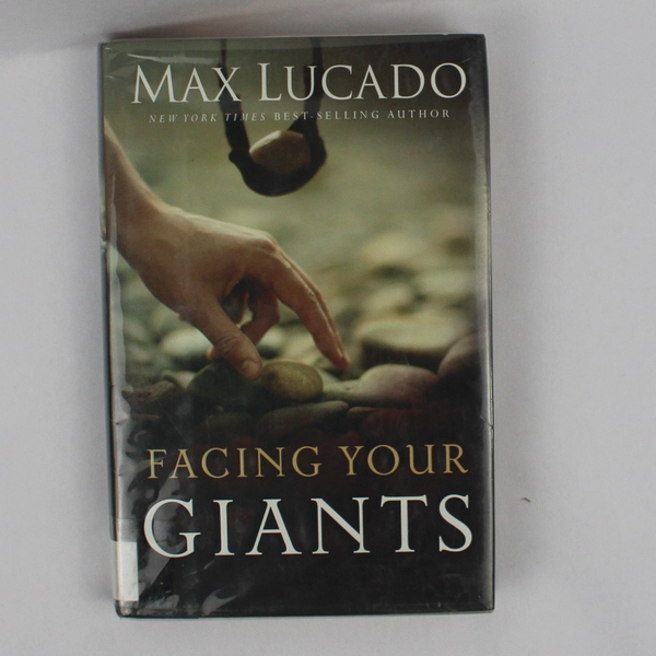 Facing Your Giants by Max Lucado 2006 Hardcover Dust Jacket Ex-Library