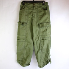 Kensie Jeans Green Cargo Ankle Pants Women's Size 6/28