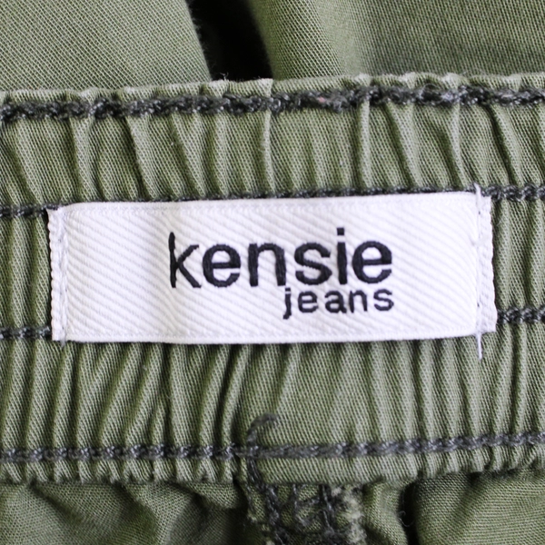 Kensie Jeans Green Cargo Ankle Pants Women's Size 6/28