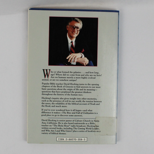 The Rise and Fall of Civilization by David Hocking 1984 Paperback Ex-Library