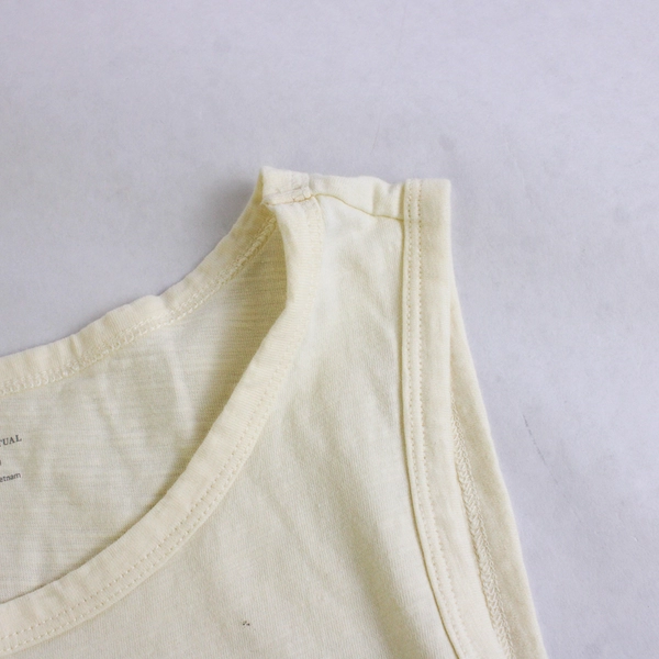 Daily Ritual Women's Sleeveless Tank Top Midi Dress Yellow Size Small