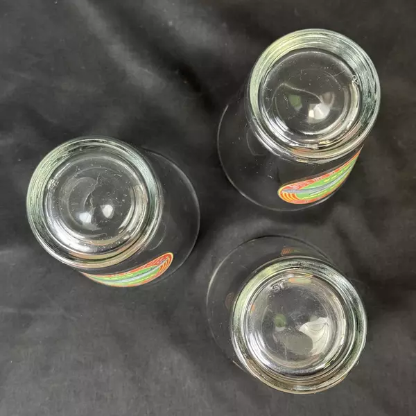 Set Of 3 Eugene City Brewery Track Town Ales Glasses 6 Inch