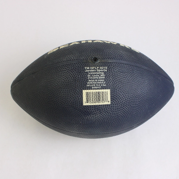 2015 Jarden Sports TM NFLP Blue Rubber Seattle Seahawks Football