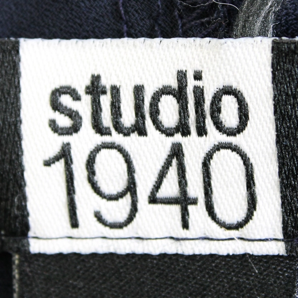 Studio 1940 Women's Skirt A-Line Blue Dotted With Inner Lining Size 18 20W