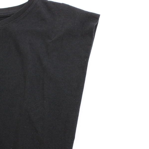 A New Day Women's Black Knee Length Dress Sleeveless Round Neck Size M