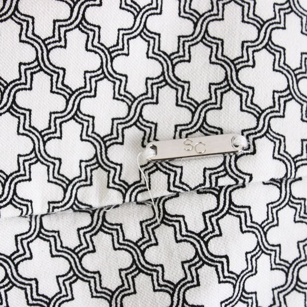 S.C. & Co Women's Black & White Mini Skirt Size XXL Pockets Logo Built-In Shorts