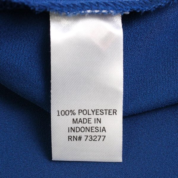 Evri Women's Size 2X Blue Half Button Up Short Sleeve T-Shirt