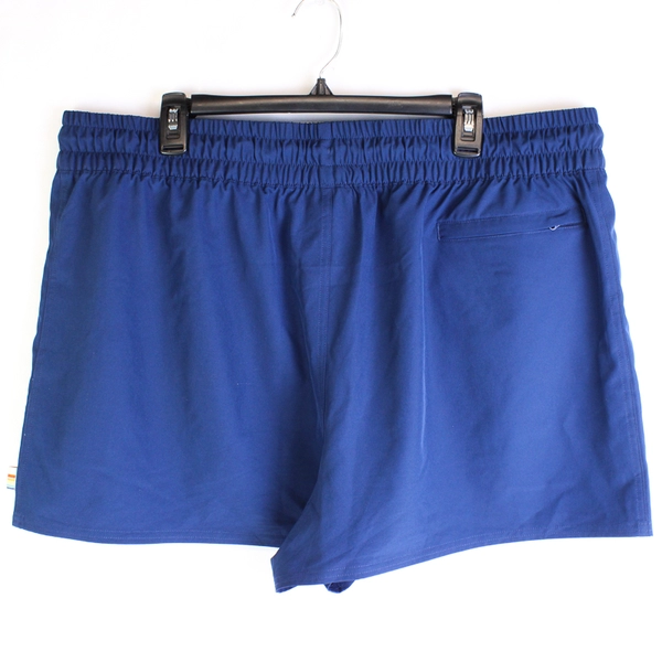 Ocean Pacific Men's Blue Swim Trunks Size XXL 2 in Inseam w/ Zipper Pockets