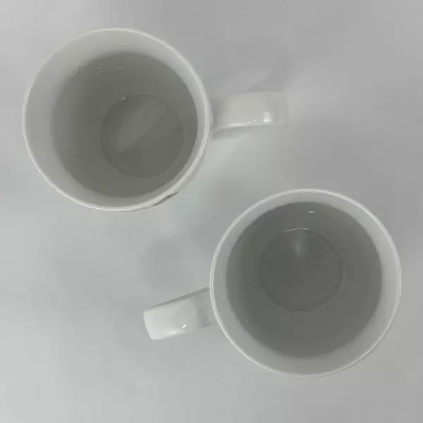 Set of 2 Starbucks 2011 Christmas Holiday 13 oz. Coffee Mugs Mittens Birds