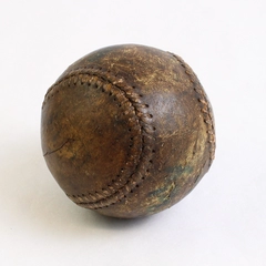Antique Early 1900's Baseball Ball Two Signatures Randy Clow and 1 Unreadable