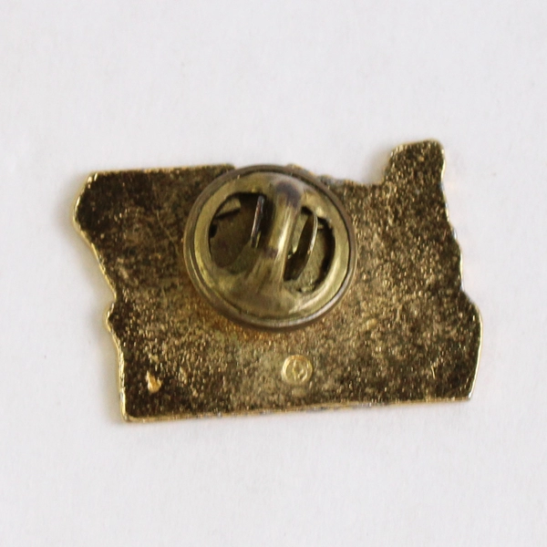 Vintage 97 KYTE Portland Oregon Country Music Brass Pin Hat Lapel RARE