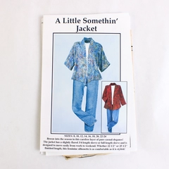 A Little Somethin' Jacket Sewing Pattern Sizes 8 to 24 CNT Pattern Co.