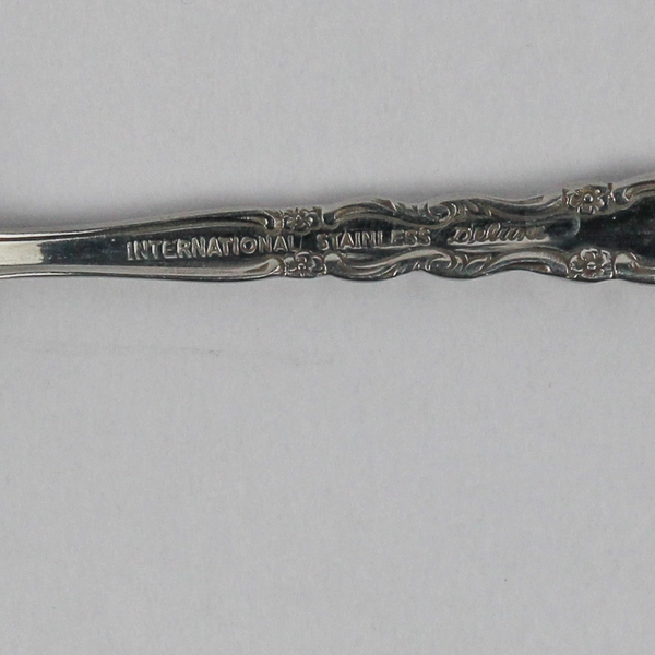 Lot of 3 International Silver Gigi Gravy Ladle & Sugar Spoons Glossy Finish