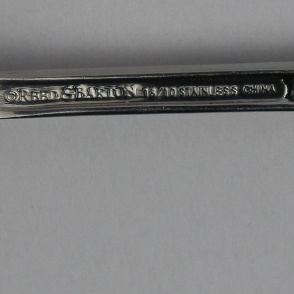 Lot of 7 Lattice Rose Reed & Barton Stainless Steel Sweets Set Glossy Finish 