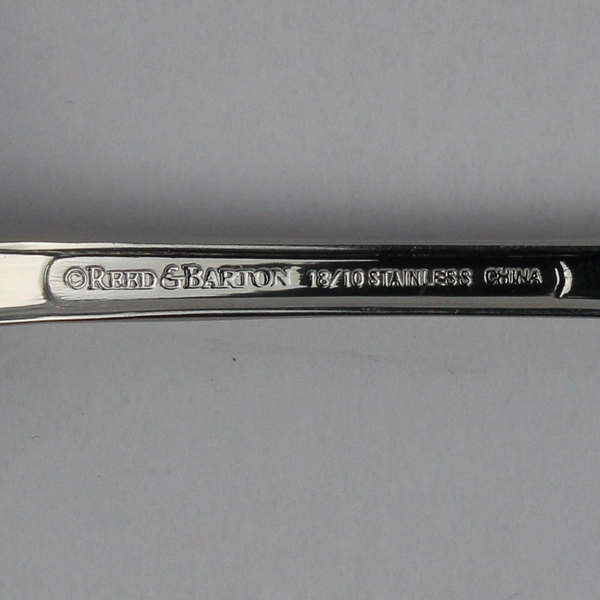 Lot Of 3 Reed & Barton Lattice Rose (Stainless) Flatware 2 Serving Forks 1 Spoon