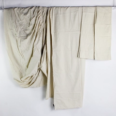 Set Of 4 Beige Nautica Flat & Fitted Sheet 2 Pillowcases 37.5" x 19" Queen Flaw