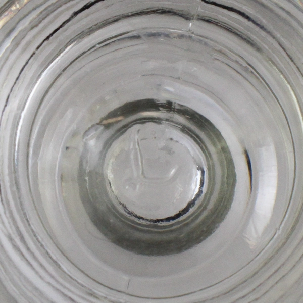 Set of 4 Libbey Clear Glass Irish Coffee Mugs Footed Cups 6"