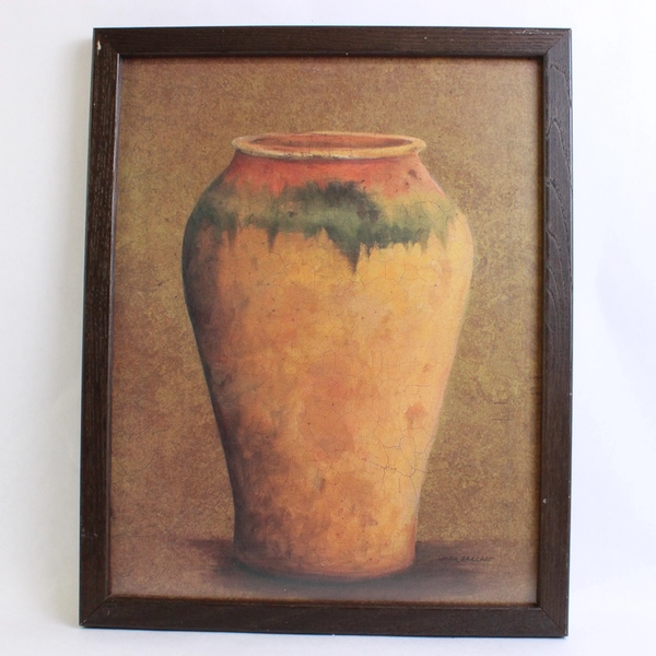 Lot of 3 Framed Art Prints Urn Vase & Water Pitcher Better Homes