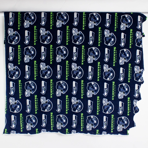 Seattle Seahawks NFL Fleece Fabric 60" Wide