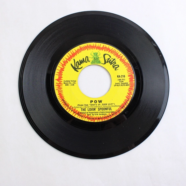 The Lovin' Spoonful Rain On The Roof 1966 45 Vinyl Record Paper Jacket