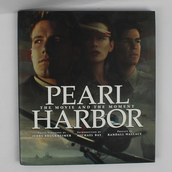 Pearl Harbor The Movie and the Moment 2001 First Edition Hardcover Movie Book DJ