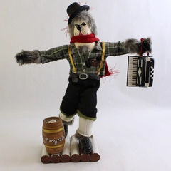 Handmade Muttcrackers Dog Nutcracker Signed and Dated