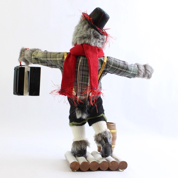 Handmade Muttcrackers Dog Nutcracker Signed and Dated