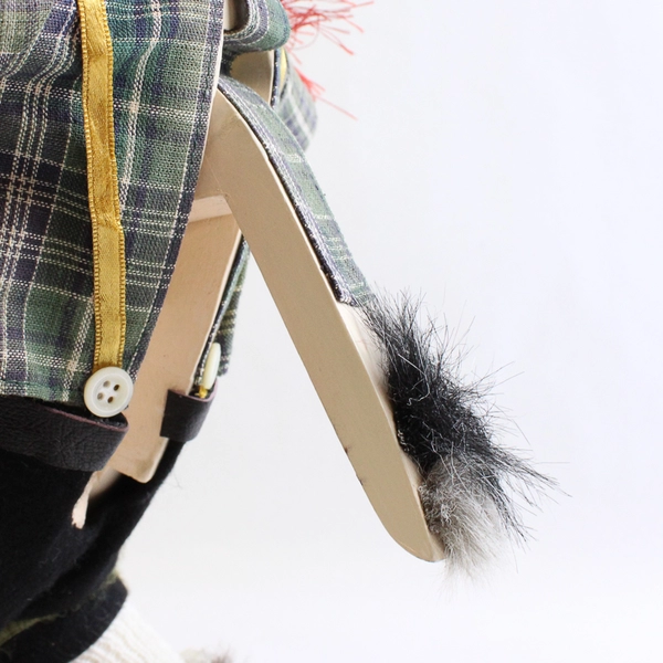 Handmade Muttcrackers Dog Nutcracker Signed and Dated